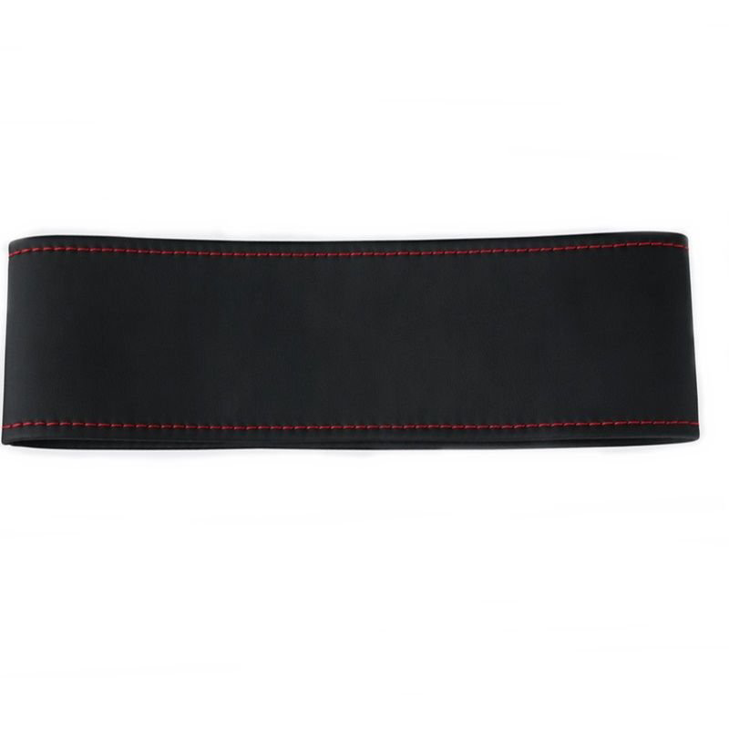 Sarmal Direksiyon Kılıf Siyah-Kırmızı Dikişli 38 Cm / Dıkı210-Sk