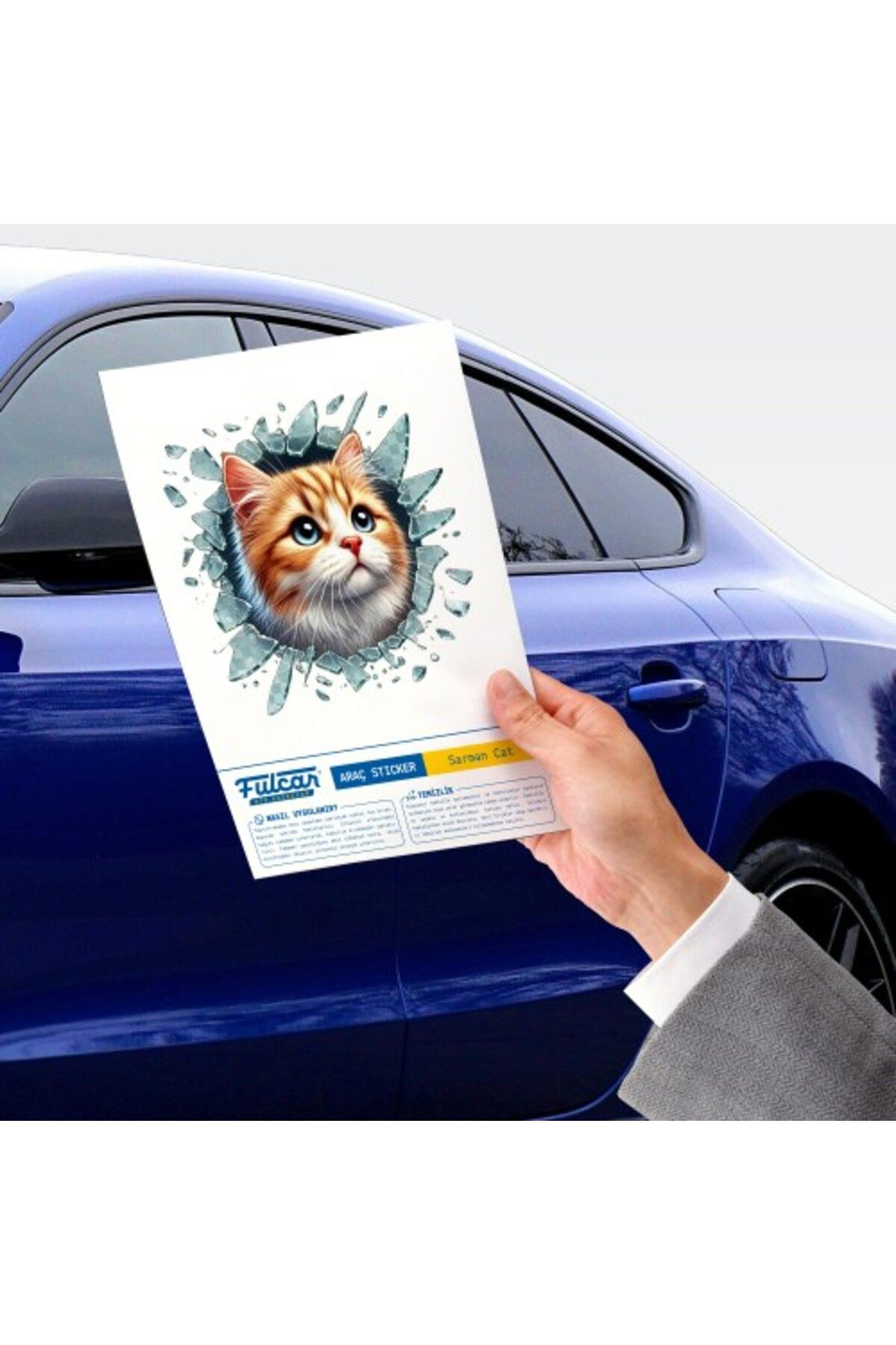 Jet Garaj Sarman Araç Stickerı