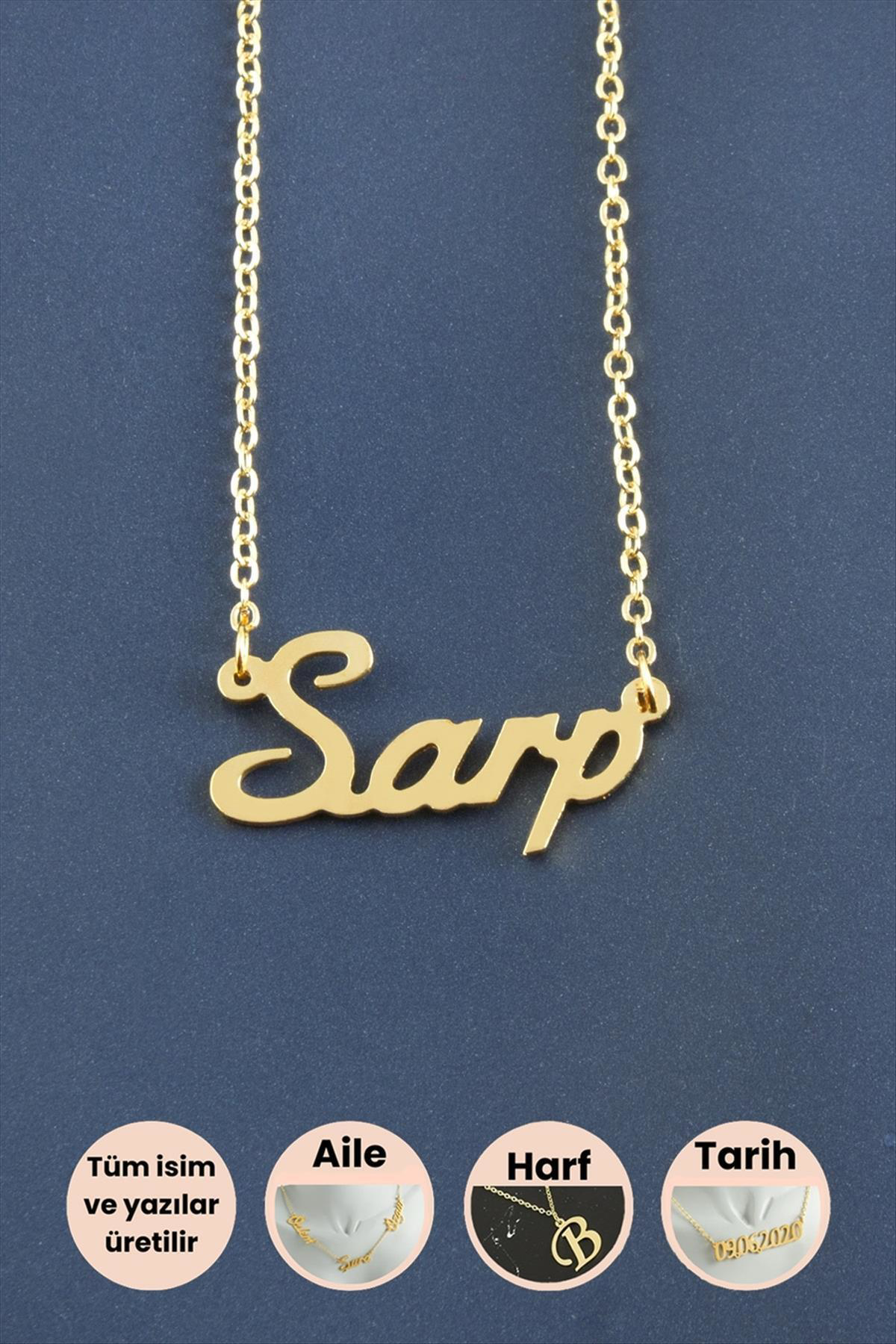 Sarp İsimli Kolye