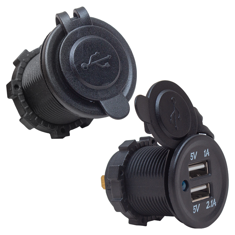 ŞASE TİPİ OTO USB ŞARJ 5V-2.1A-5V1A ARAÇ ÇAKMAK ŞASE TİPİ (4741)