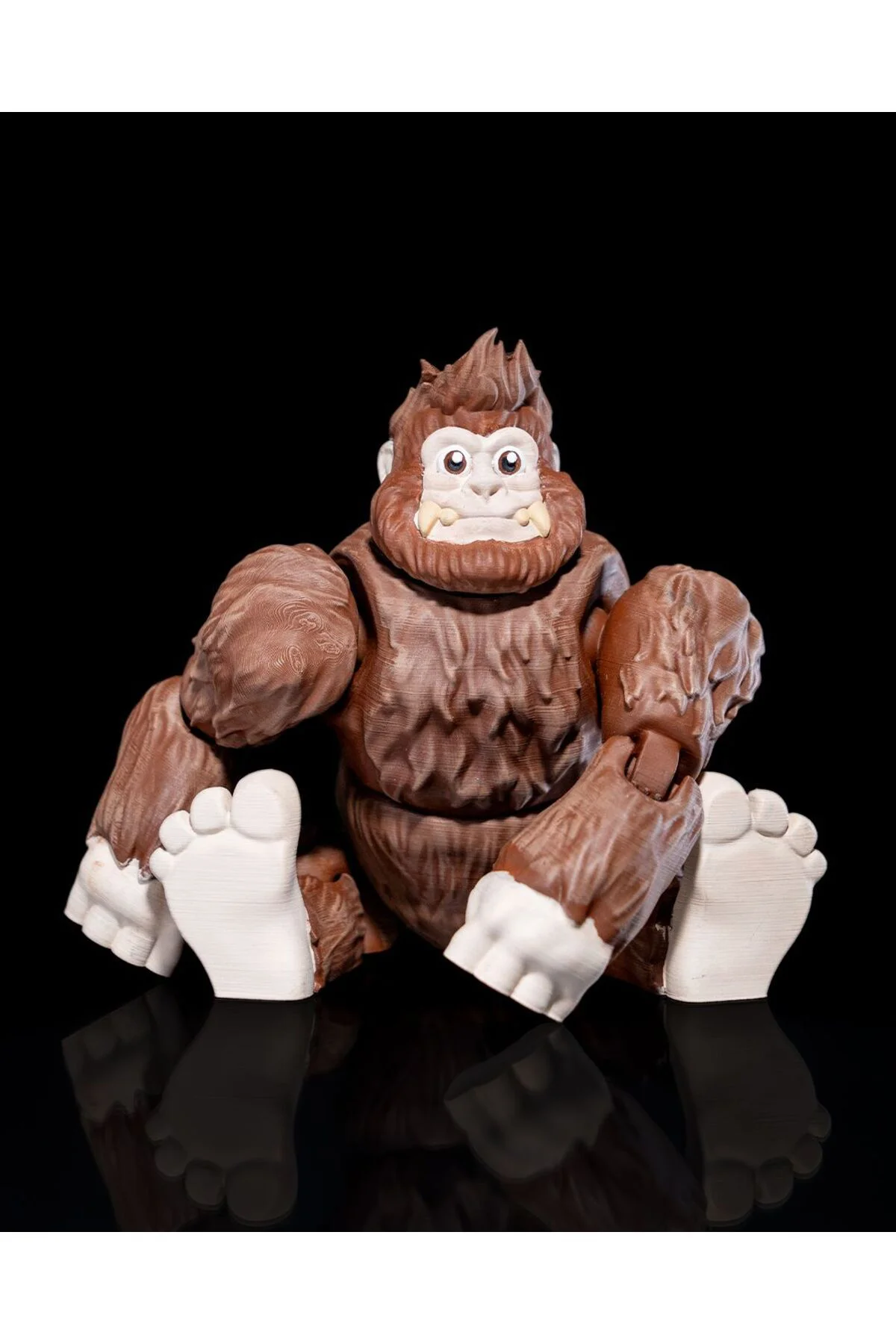 Sasquatch Maymun Hareketli Oyuncak Büyük Boy 30CM
