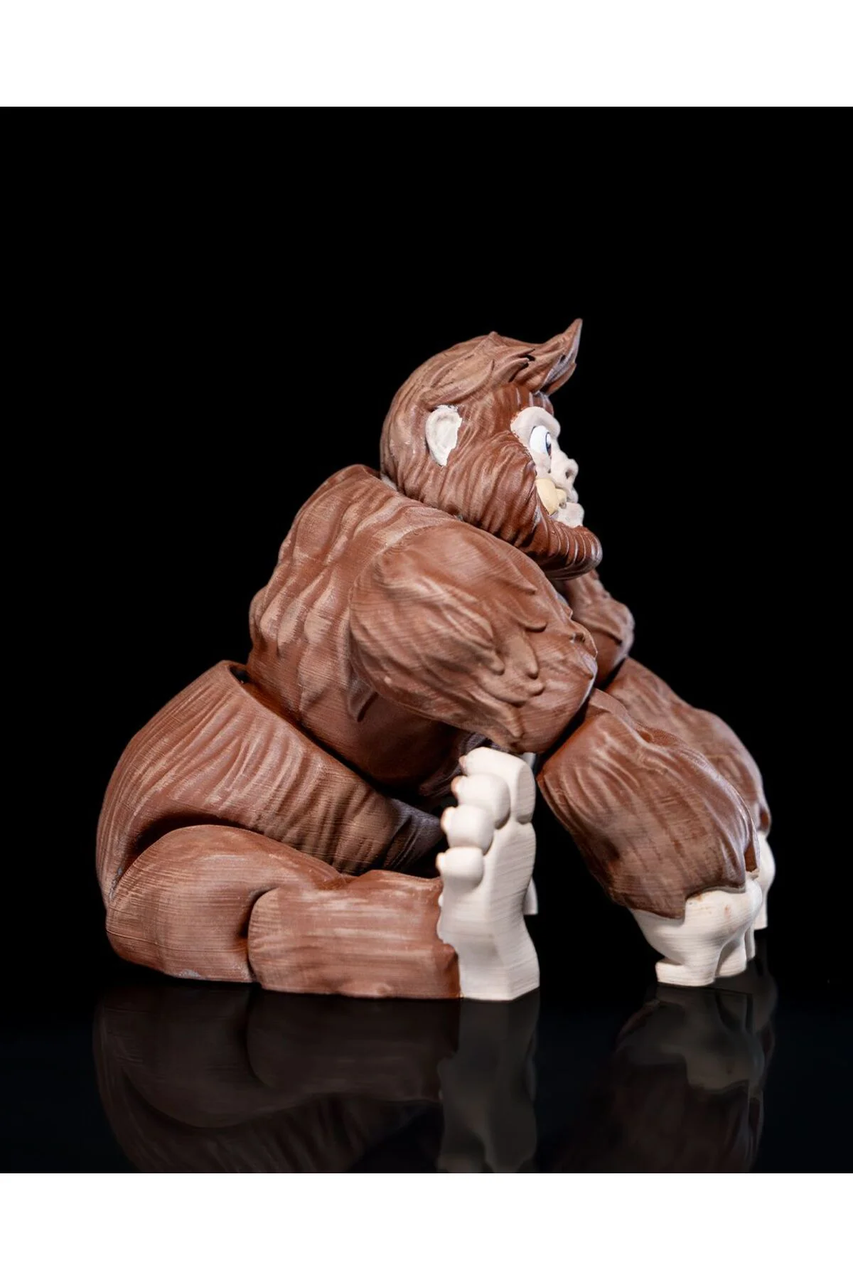 Sasquatch Maymun Hareketli Oyuncak Büyük Boy 30CM
