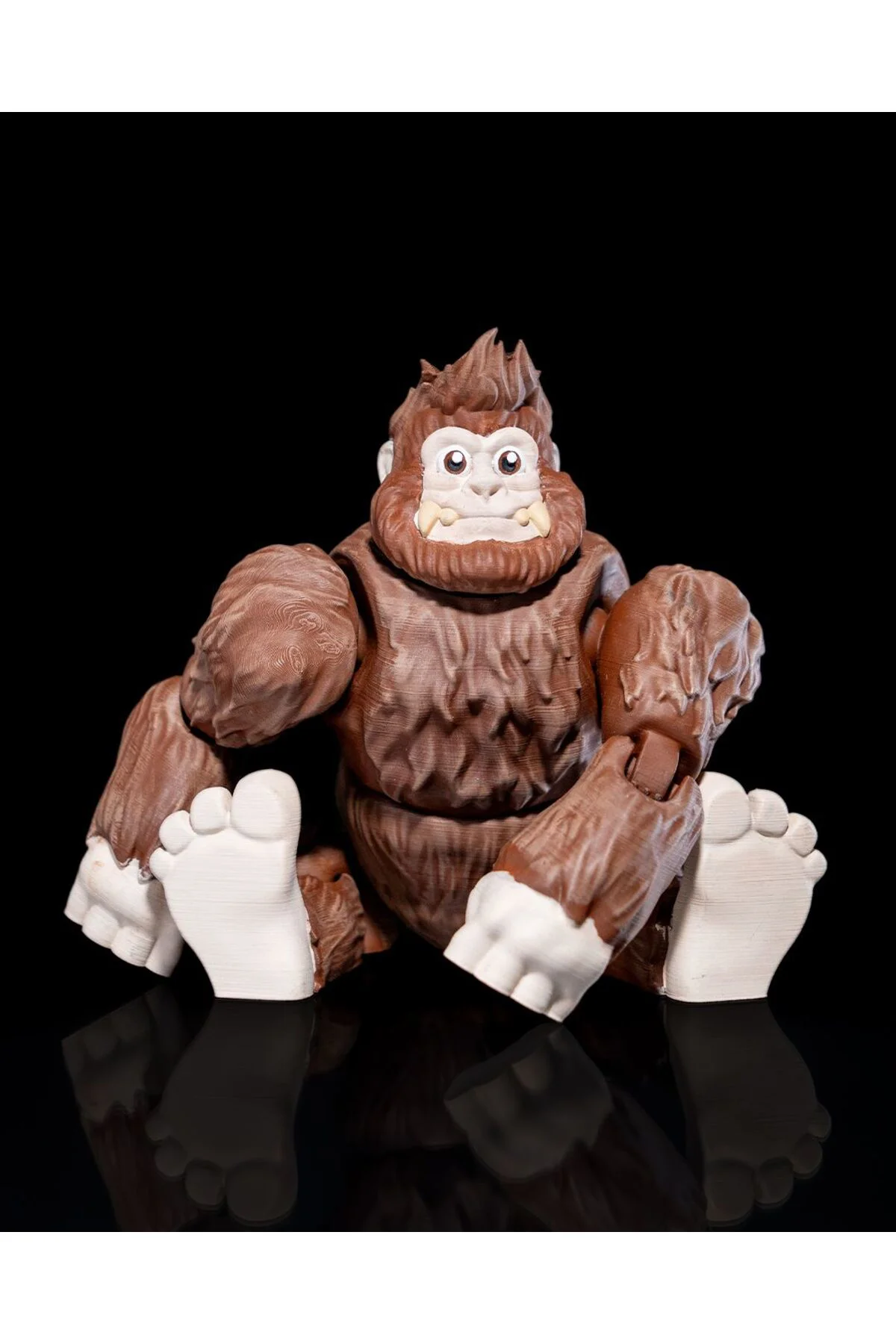 Sasquatch Maymun Hareketli Oyuncak Büyük Boy 30CM