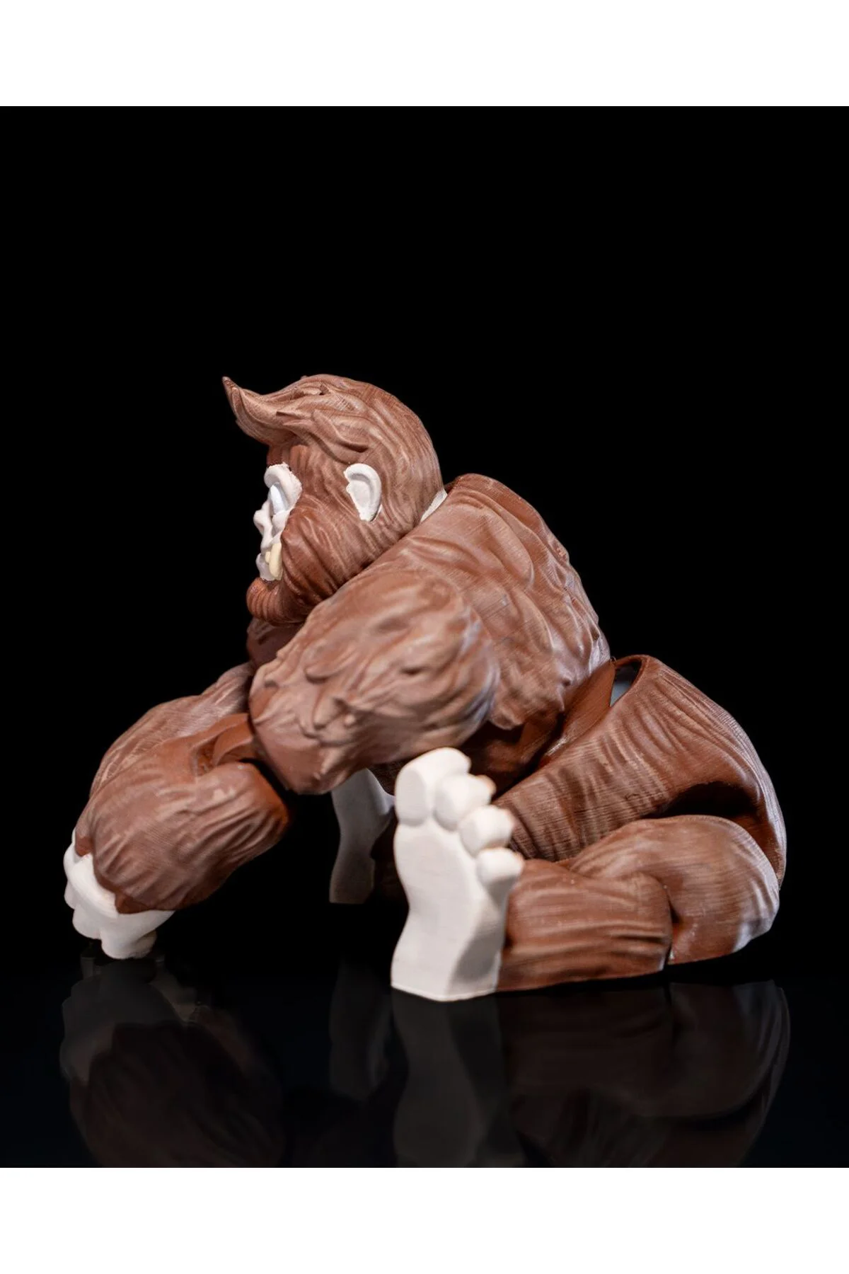 Sasquatch Maymun Hareketli Oyuncak Büyük Boy 30CM