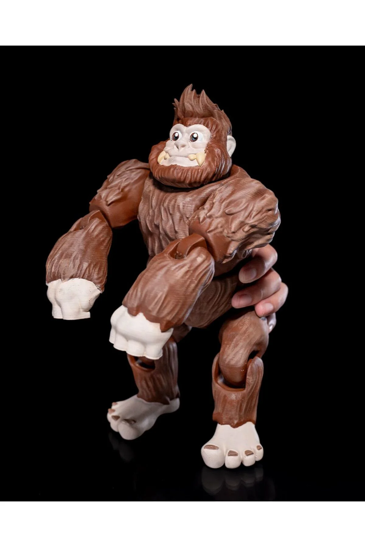 Sasquatch Maymun Hareketli Oyuncak Büyük Boy 30CM