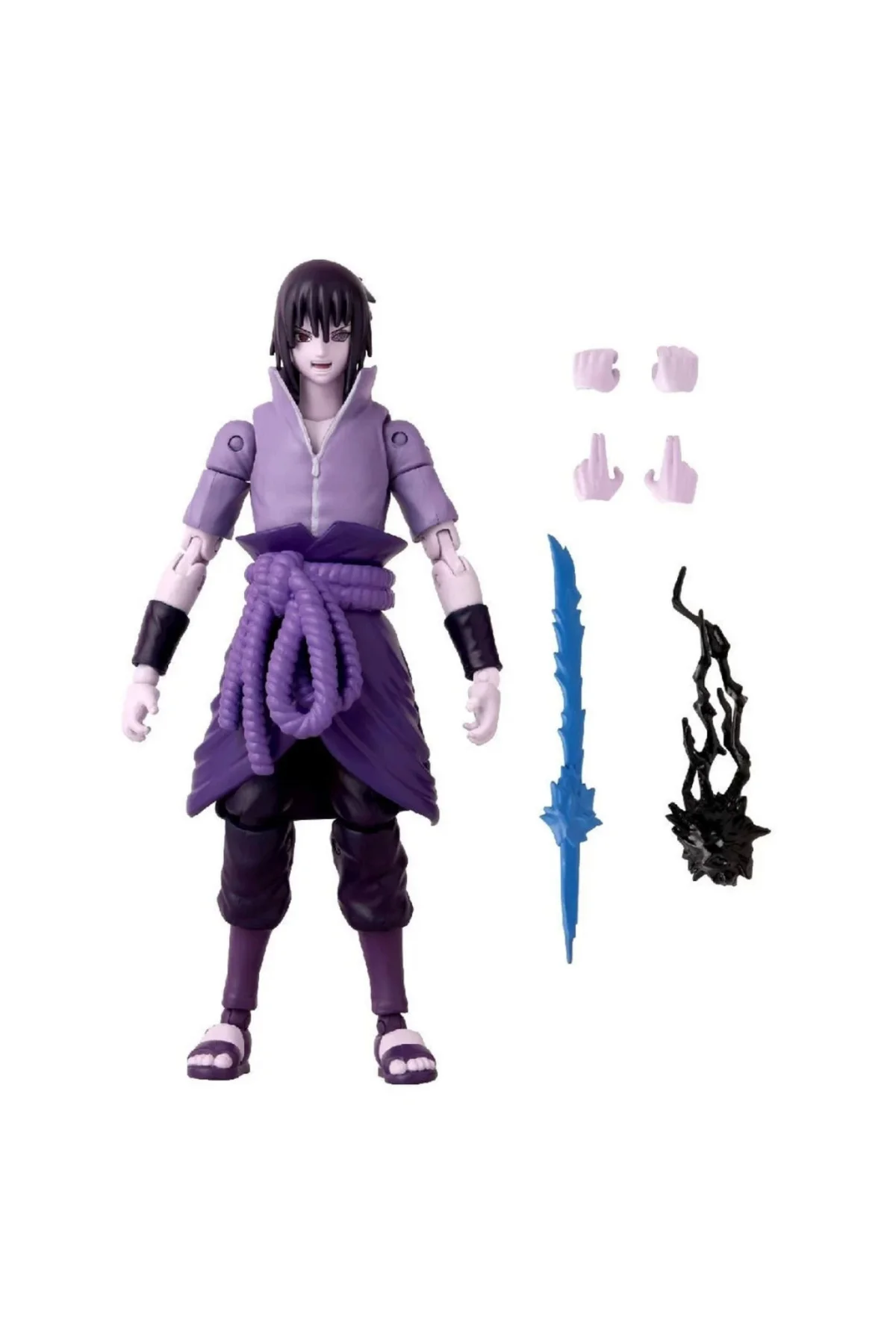 Sasuke Rinnegan Mangekyo Sharingan Poz Verilebilir Figür