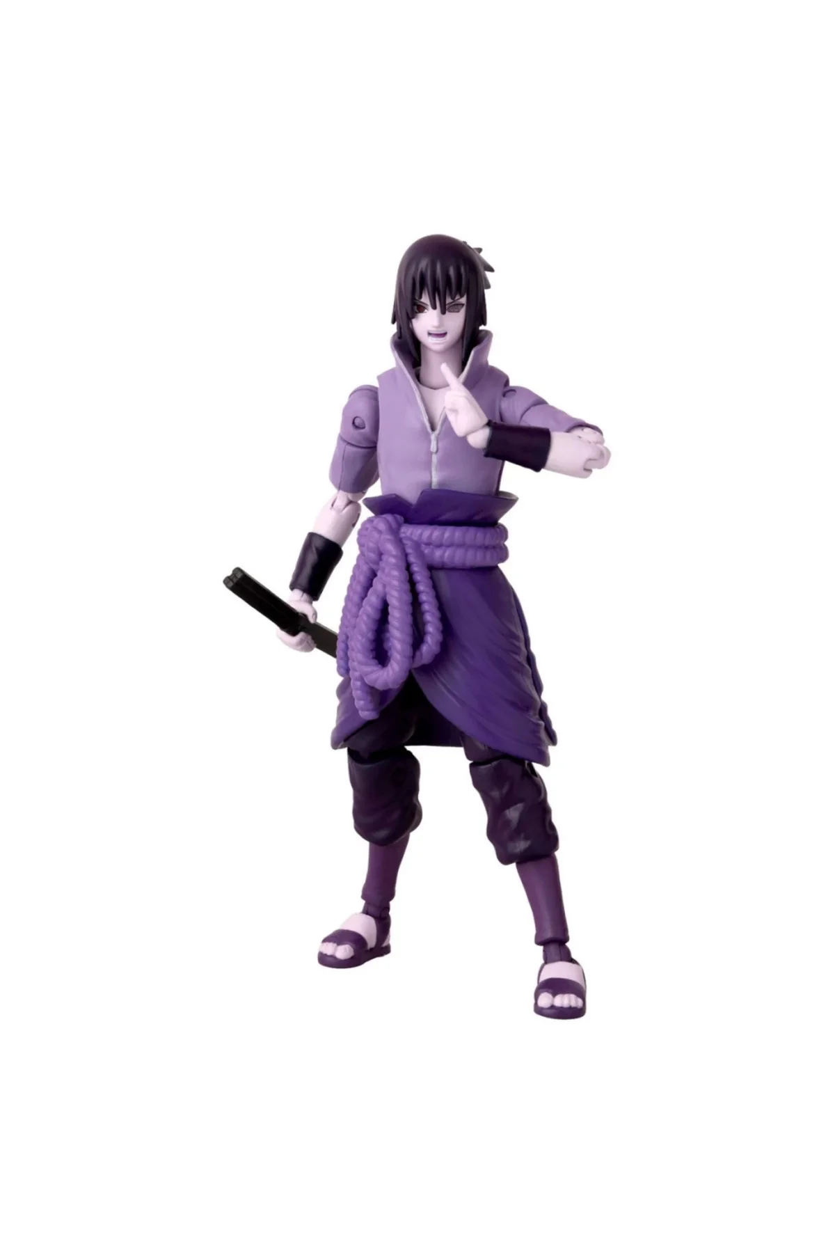 Sasuke Rinnegan Mangekyo Sharingan Poz Verilebilir Figür