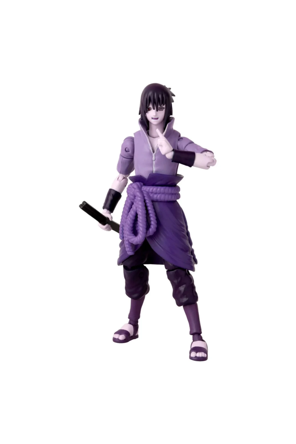 Sasuke Rinnegan Mangekyo Sharingan Poz Verilebilir Figür