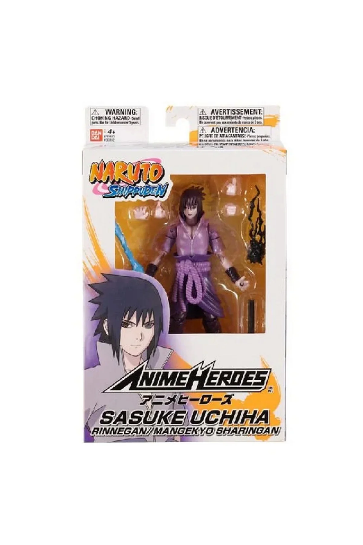 Sasuke Rinnegan Mangekyo Sharingan Poz Verilebilir Figür
