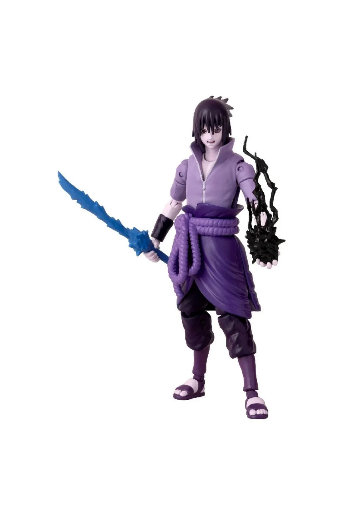 Sasuke Rinnegan Mangekyo Sharingan Poz Verilebilir Figür
