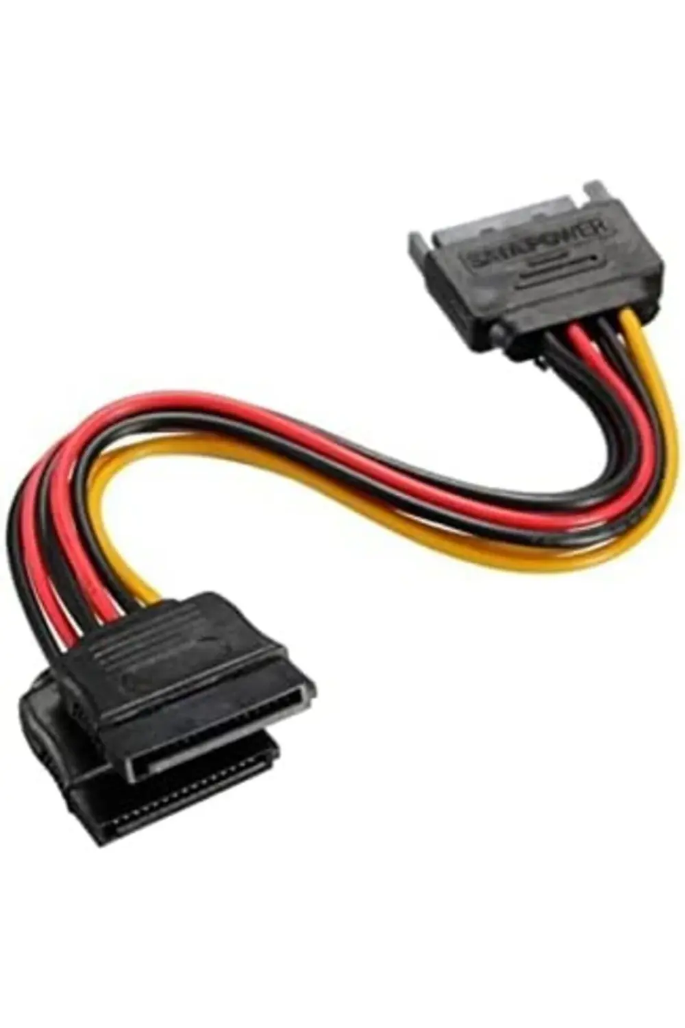 Sata Çoklayıcı 15 Pin 1 Erkek 2 Dişi 2 Port Çoklayıcı Y Splitter Sata Çoklayıcı 15 Pin 1 Erkek 2 Dişi 2 Port Çoklayıcı Y Splitter