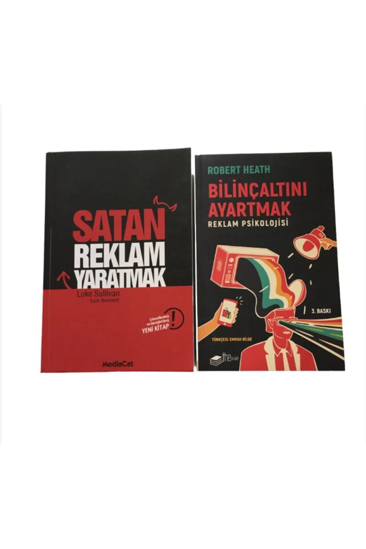 satan reklam yaratmak+bilincaltini ayartmak (reklam psikolojisi) 2set Fiyatı, Yorumları ve Özellikleri