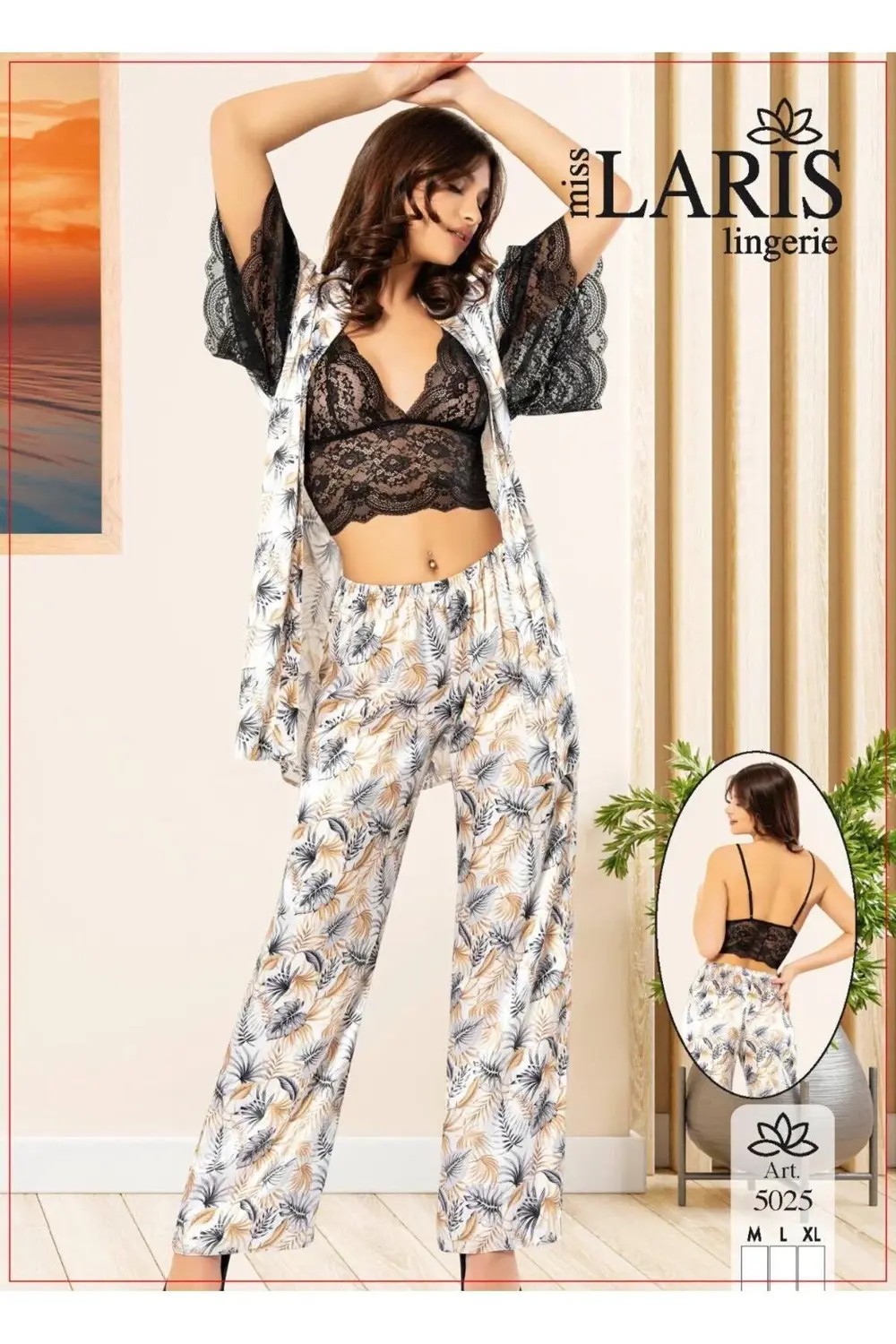 SATEN 3'Lİ GECELİK SABAHLIK TAKIM