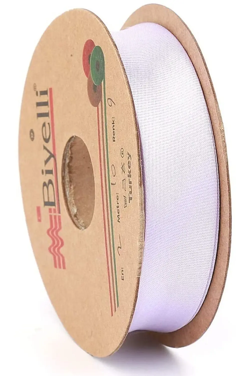 Tuhafiyecimiz Saten Biye 2Cm Eninde 25Mt Lila