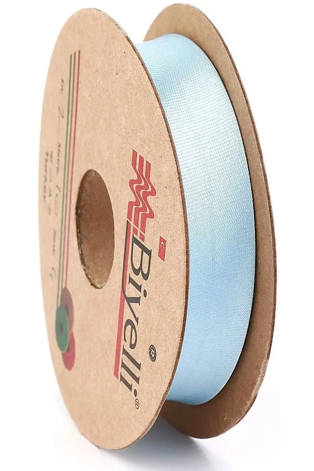 Saten Biye 2cm Eninde 25mt Mavi