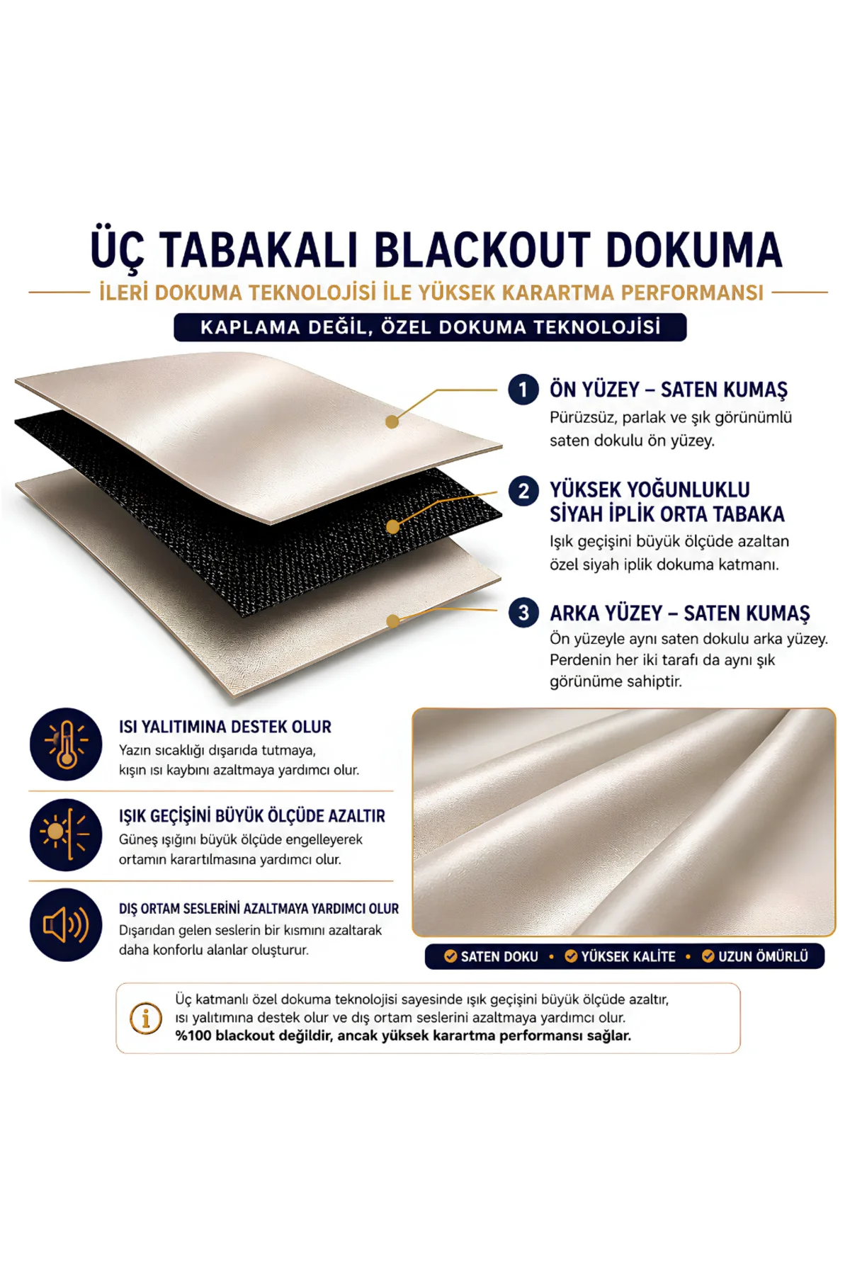 Saten Blackout Güneşlik Perde Pilesiz Işık Kesici Karartma Özellikli Özel Ölçü - Kiremit Saten Blackout Güneşlik Perde Pilesiz Işık Kesici Karartma Özellikli Özel Ölçü - Kiremit
