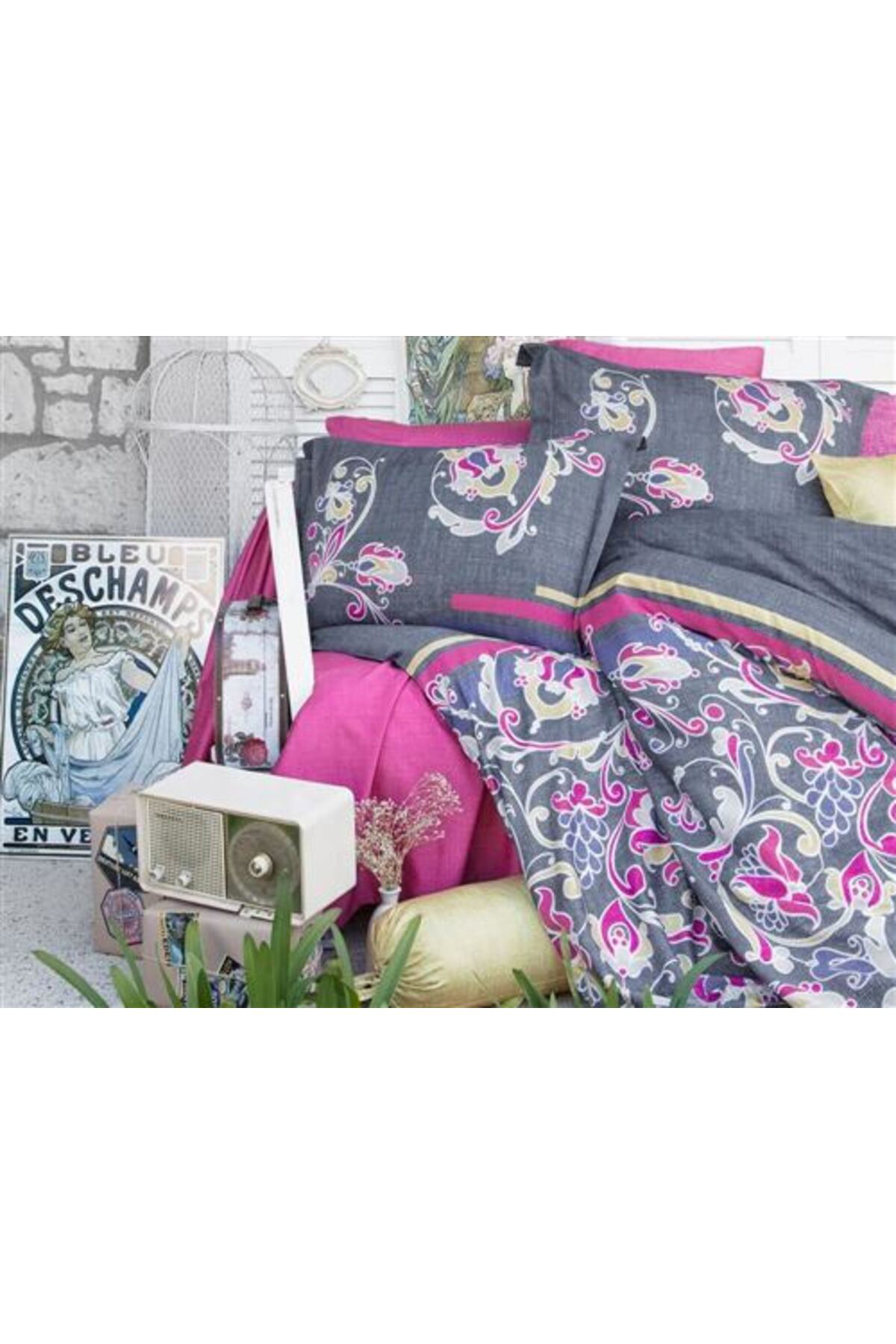 Angoravi Saten V1 Çift Kişilik Nev Takımı