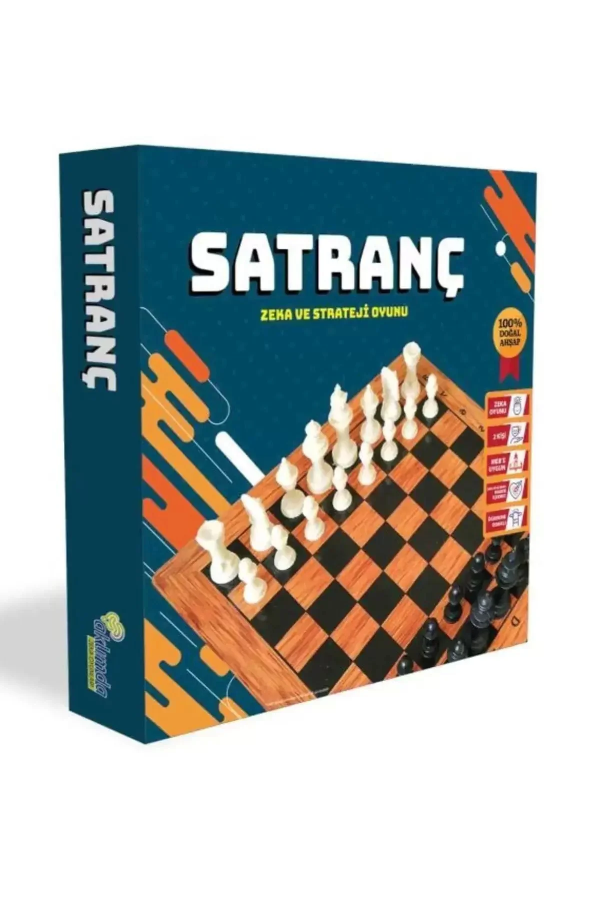 SATRANÇ AHŞAP BÜYÜK BOY