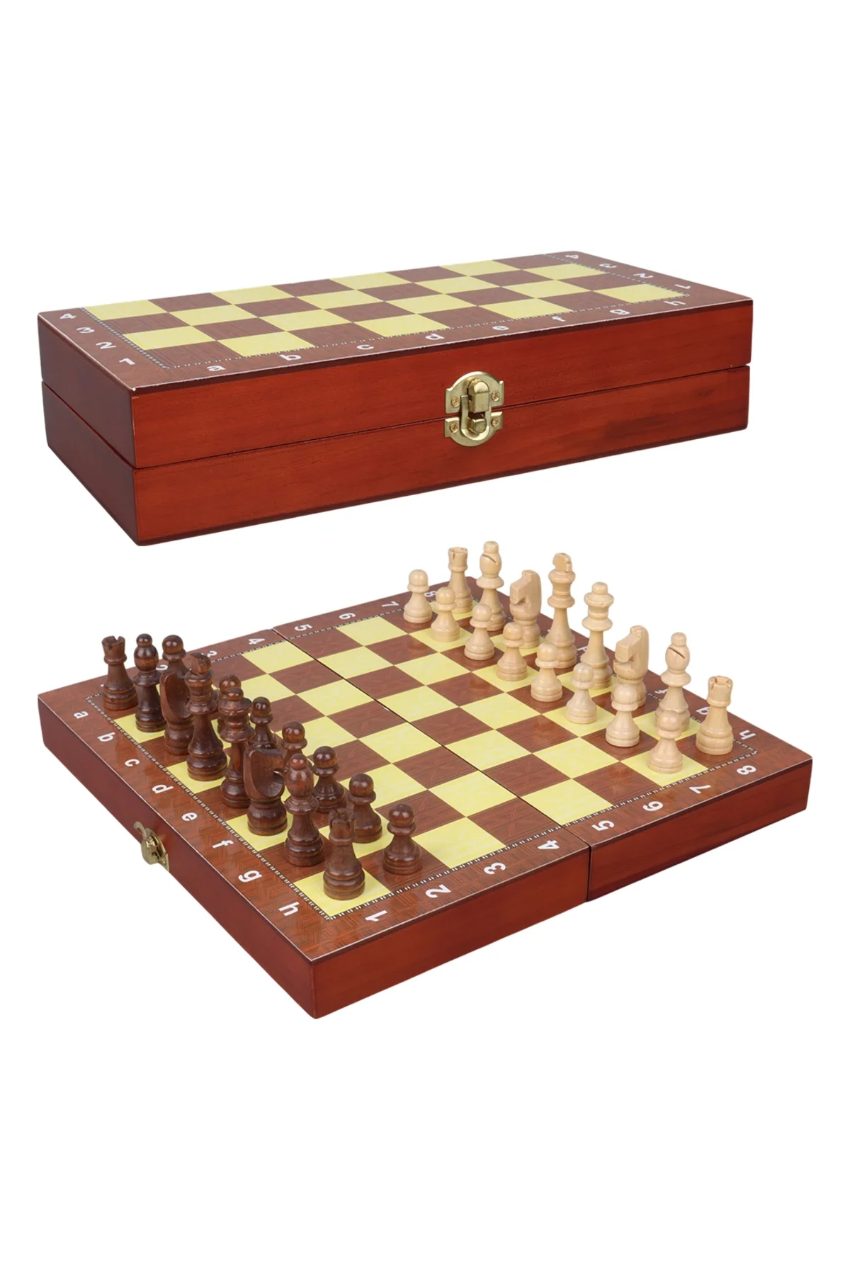 Satranç takımı kutulu 29x29 cm ithal ürün oyun grubu için uygun - Hobi &amp; Eğlence