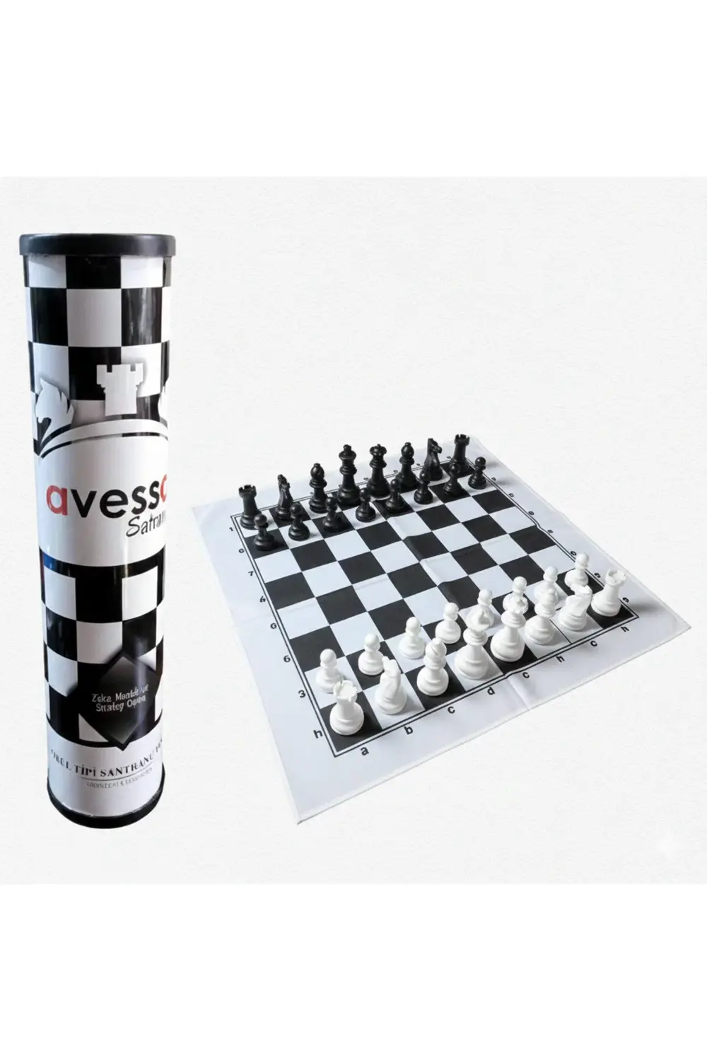 Satranç Takımı (Okul Tipi, Bez tabanlı)