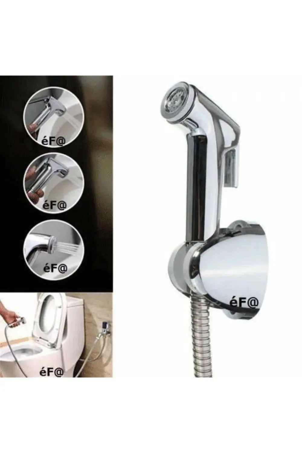 Şattaf Taharet Musluk Seti Taharatmatik El Tuvalet Sprey Tabancas