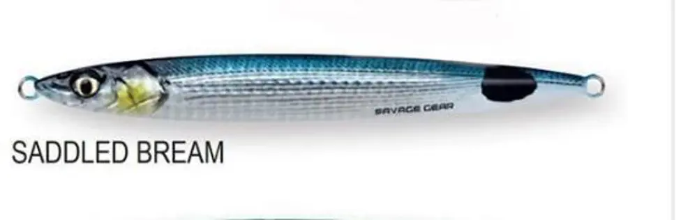 Savage Gear 3D Slim Jig Minnow 10cm 40gr Sahte Balık Saddled Brea