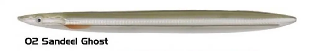Savage gear B-SG Line Thru Sandeel 125mm 19g Sandeel Ghost Savage gear B-SG Line Thru Sandeel 125mm 19g Sandeel Ghost