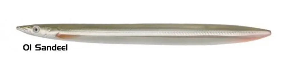Savage gear B-SG Line Thru Sandeel 175mm 40g 01-Sandeel Savage gear B-SG Line Thru Sandeel 175mm 40g 01-Sandeel