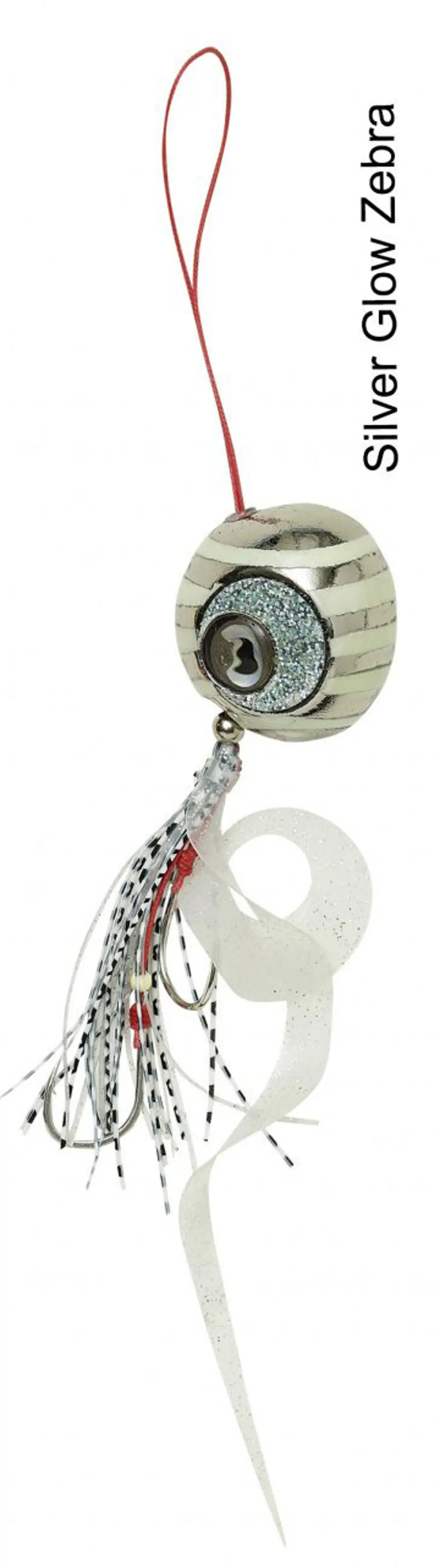 Savage gear Cuttle Eye 100 Gr Suni Yem Silver Glow Zebra Savage gear Cuttle Eye 100 Gr Suni Yem Silver Glow Zebra