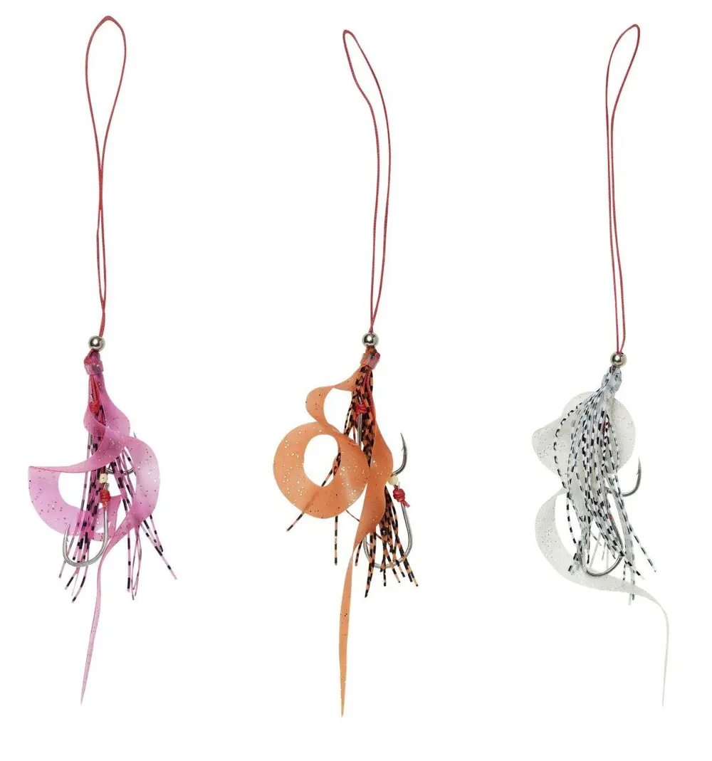 Savage gear Cuttle Eye Skirt L 2 Adet Suni Yem White Glow