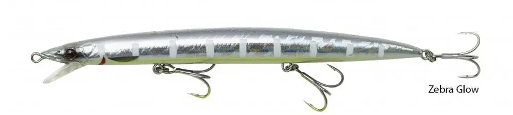 Savage gear Jerk Minnow 145 mm 17 gr Sınkıng Suni Yem Zebra Glow Savage gear Jerk Minnow 145 mm 17 gr Sınkıng Suni Yem Zebra Glow
