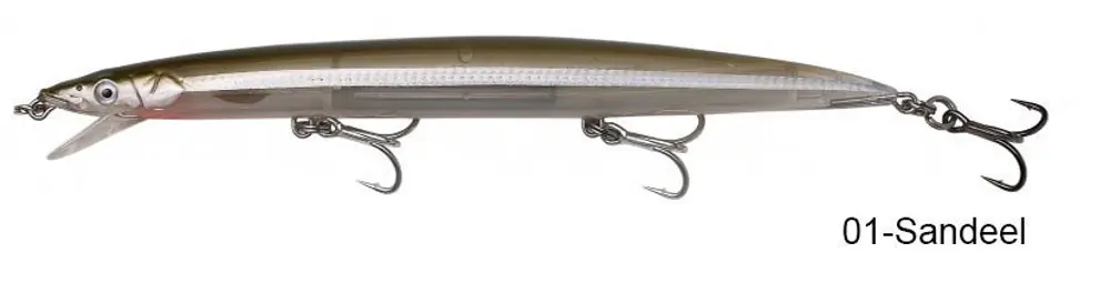 Savage gear  MAG Sandeel Jerk minnow 210 44g SP Suni Yem 01-Sande