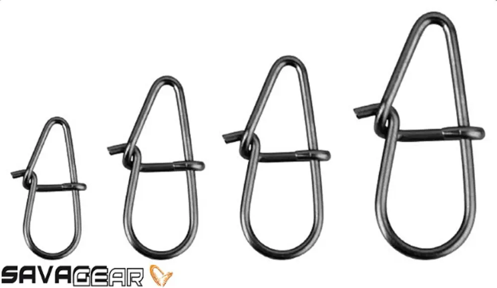 Savage gear Needle Eggsnaps L 50 kg 20 Adet