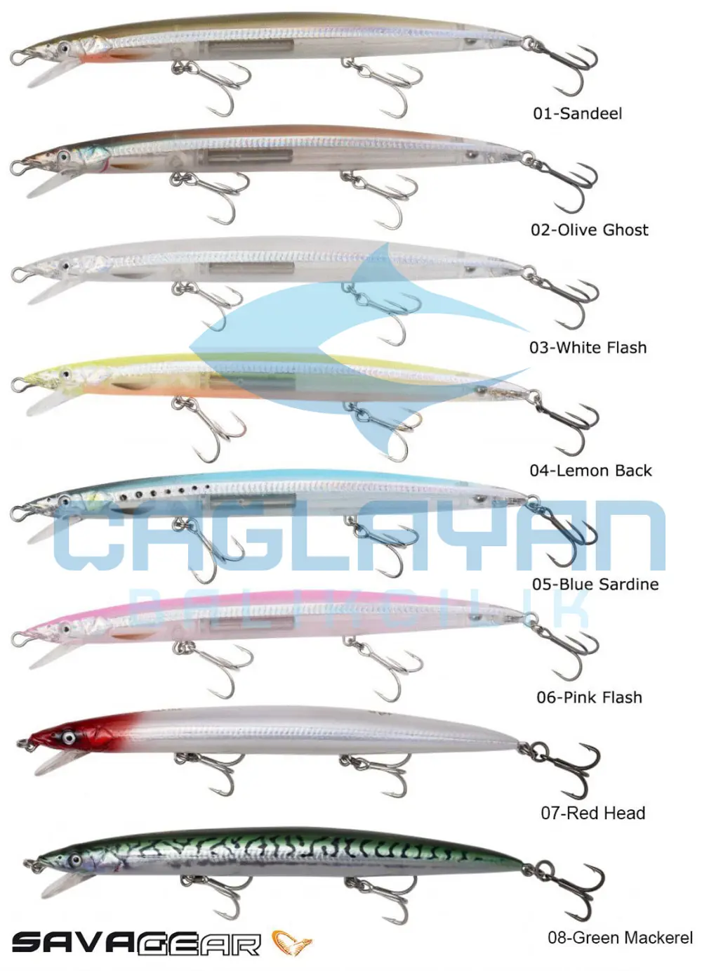 Savage gear Sandeel Jerk Minnow 145 14g  Suni Yem 08-Green Macker