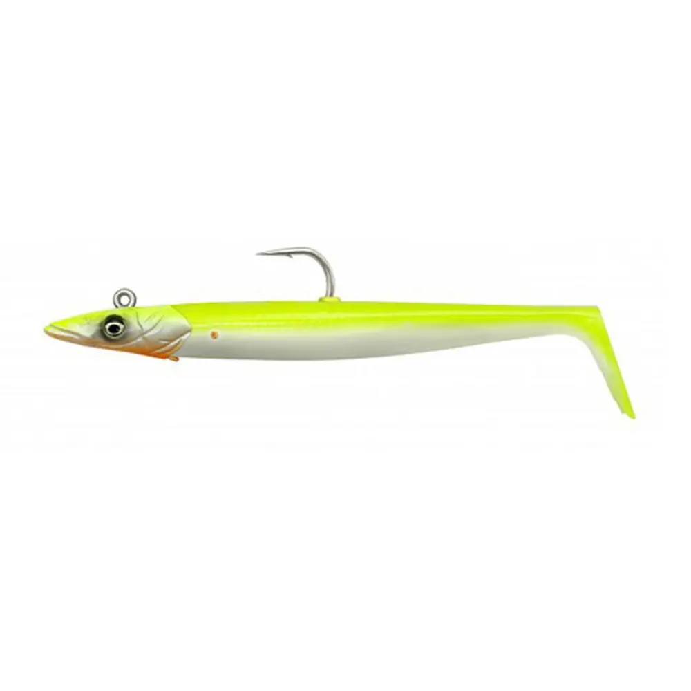 Savage Gear Sandeel V2 12 cm 22 gr Lemon Back 2+1 Savage Gear Sandeel V2 12 cm 22 gr Lemon Back 2+1