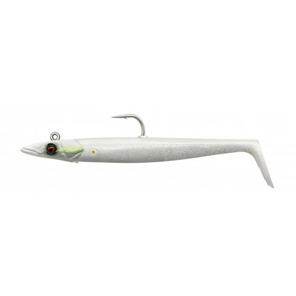 Savage Gear Sandeel V2 12 cm 22 gr White Pearl Silver 2+1 Savage Gear Sandeel V2 12 cm 22 gr White Pearl Silver 2+1