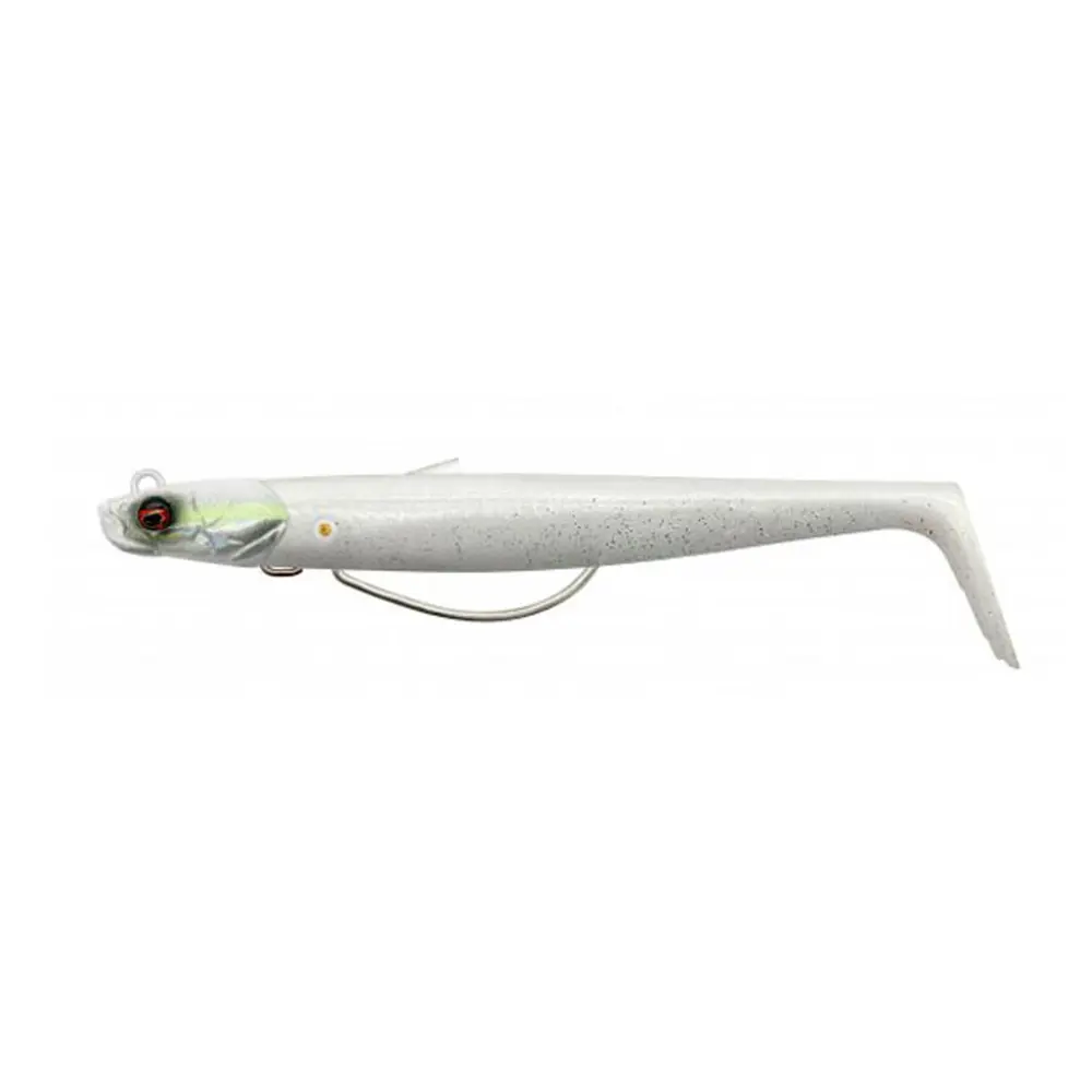 Savage Gear Sandeel V2 WL 11.5 cm 22 gr White Pearl Silver 2+1 Savage Gear Sandeel V2 WL 11.5 cm 22 gr White Pearl Silver 2+1