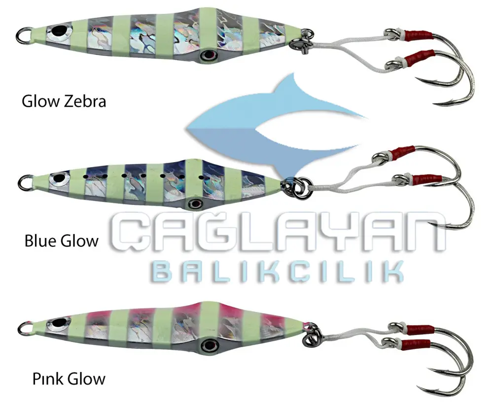 Savage gear Squısh Jig 11,5cm 130g Suni Yem Blue Glow Zebra Savage gear Squısh Jig 11,5cm 130g Suni Yem Blue Glow Zebra