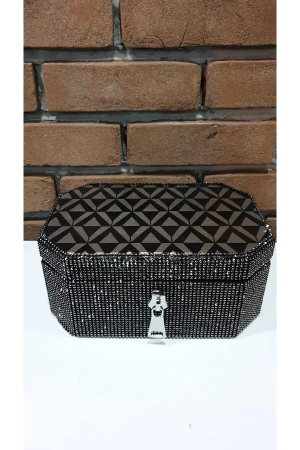 Savaroski Taşlı Dekoratif Mücevher Kutusu