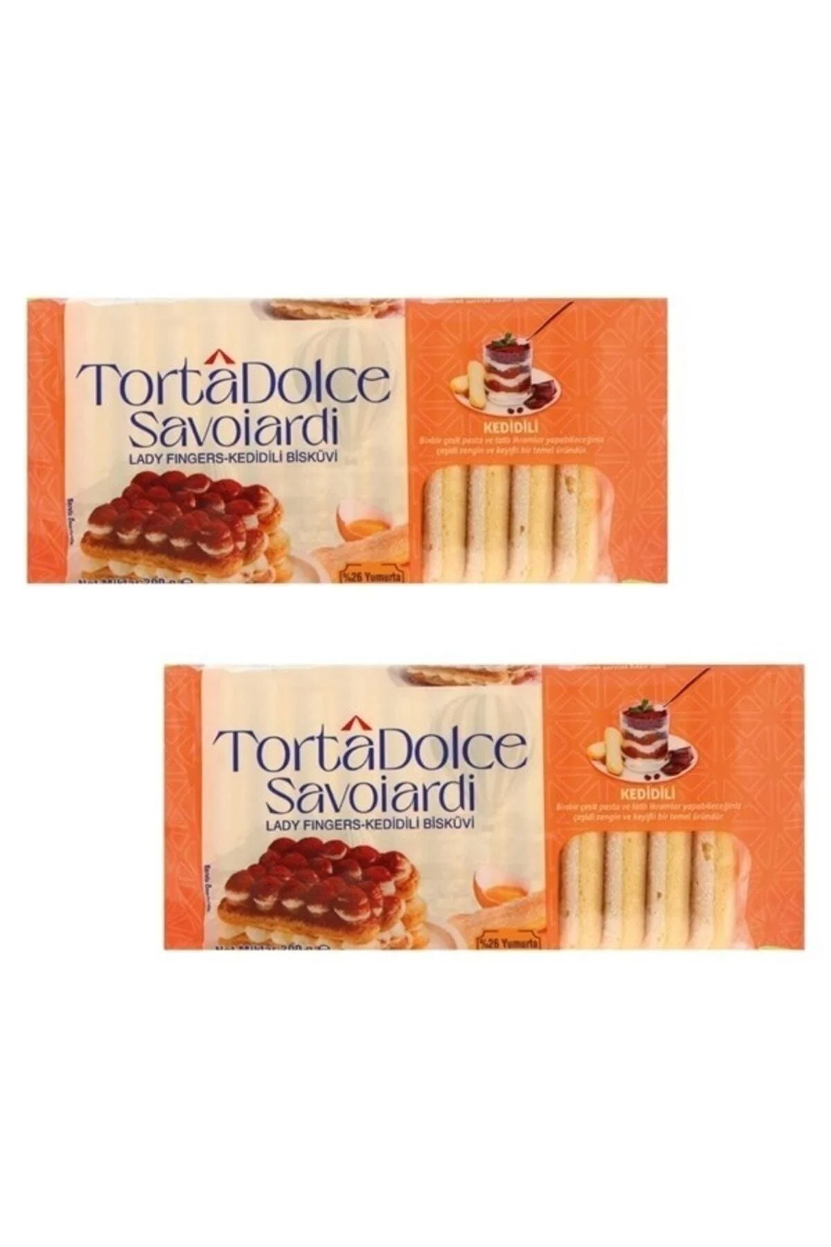 Savoiardi Kedi Dili 1 Paket (paket içi 24 adet)