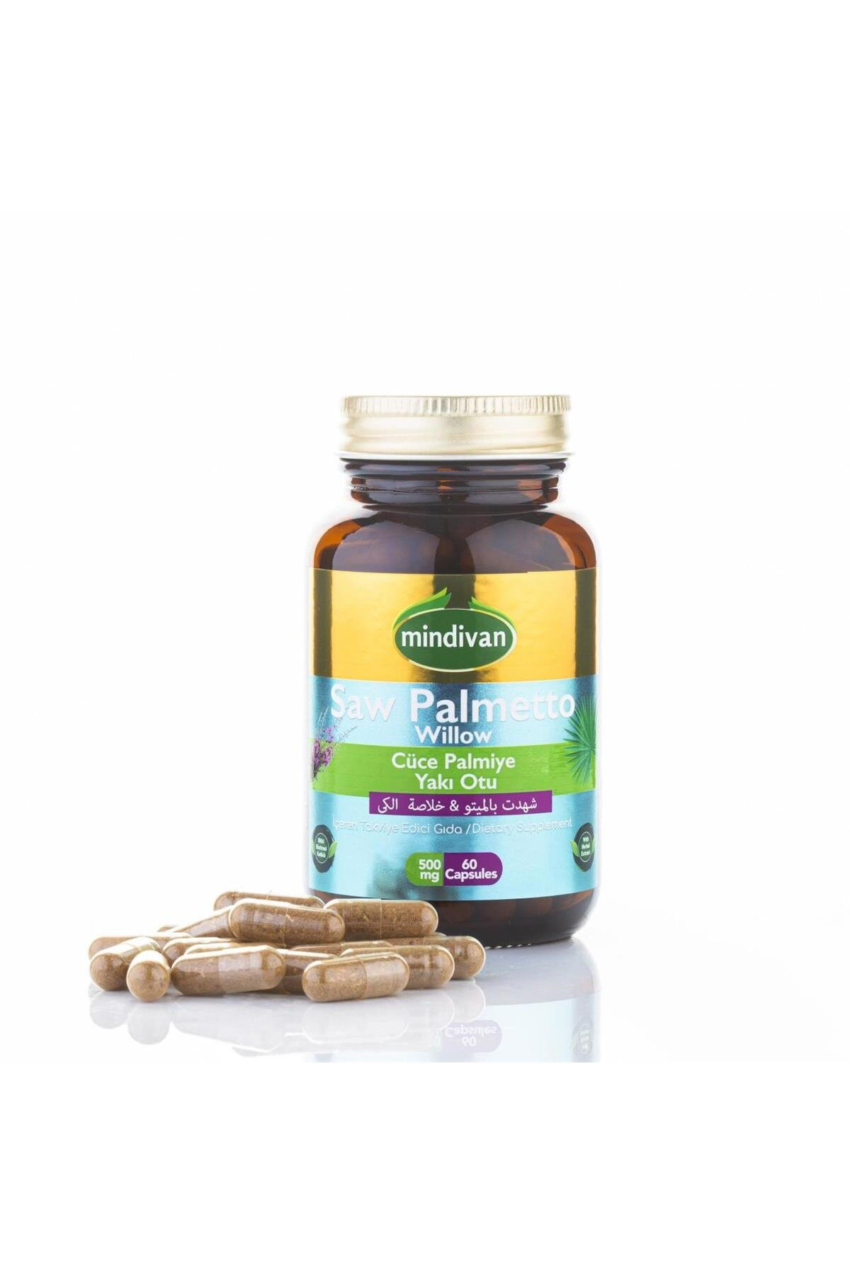 Saw Palmetto for Men 500 mg 60 Capsules x3 Piece