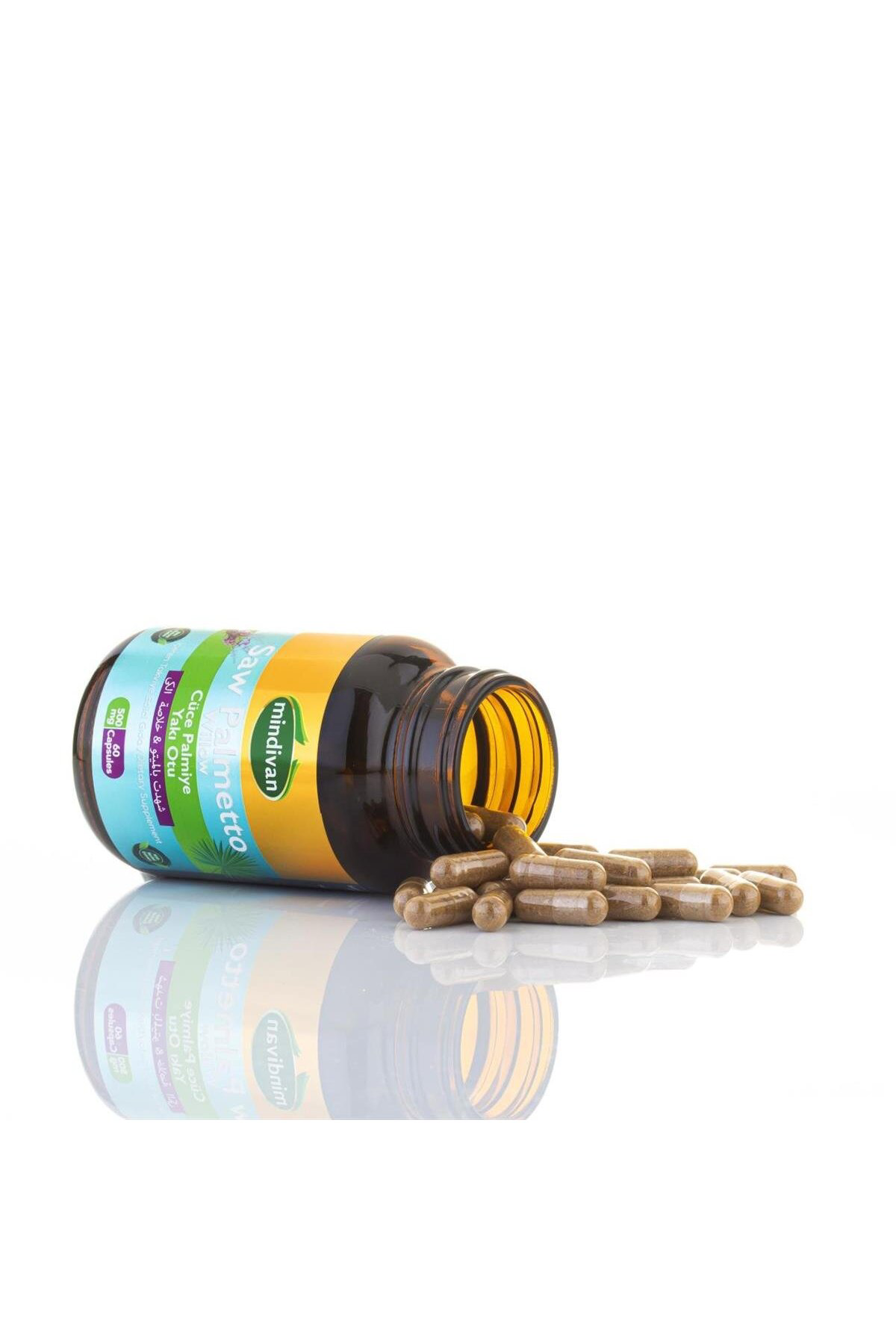 Saw Palmetto for Men 500 mg 60 Capsules x3 Piece