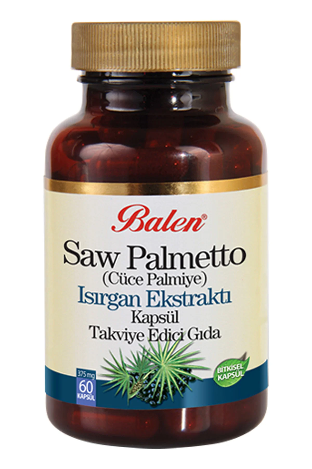 Saw Palmetto Isırgan Ekstratı 60lık