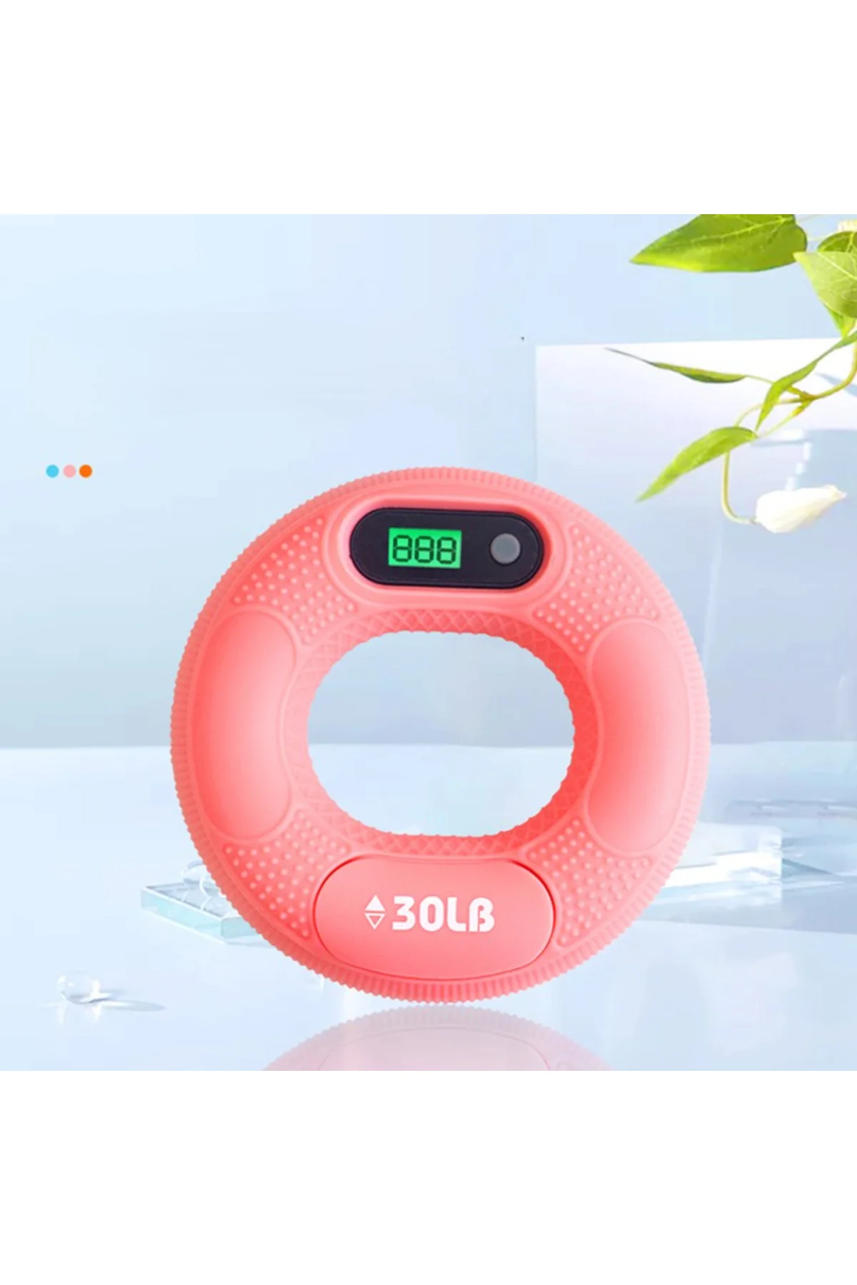 Sayaçlı El Güçlendirme Halkası - Akıllı Egzersiz Aleti - 30 LB - Görsel 3