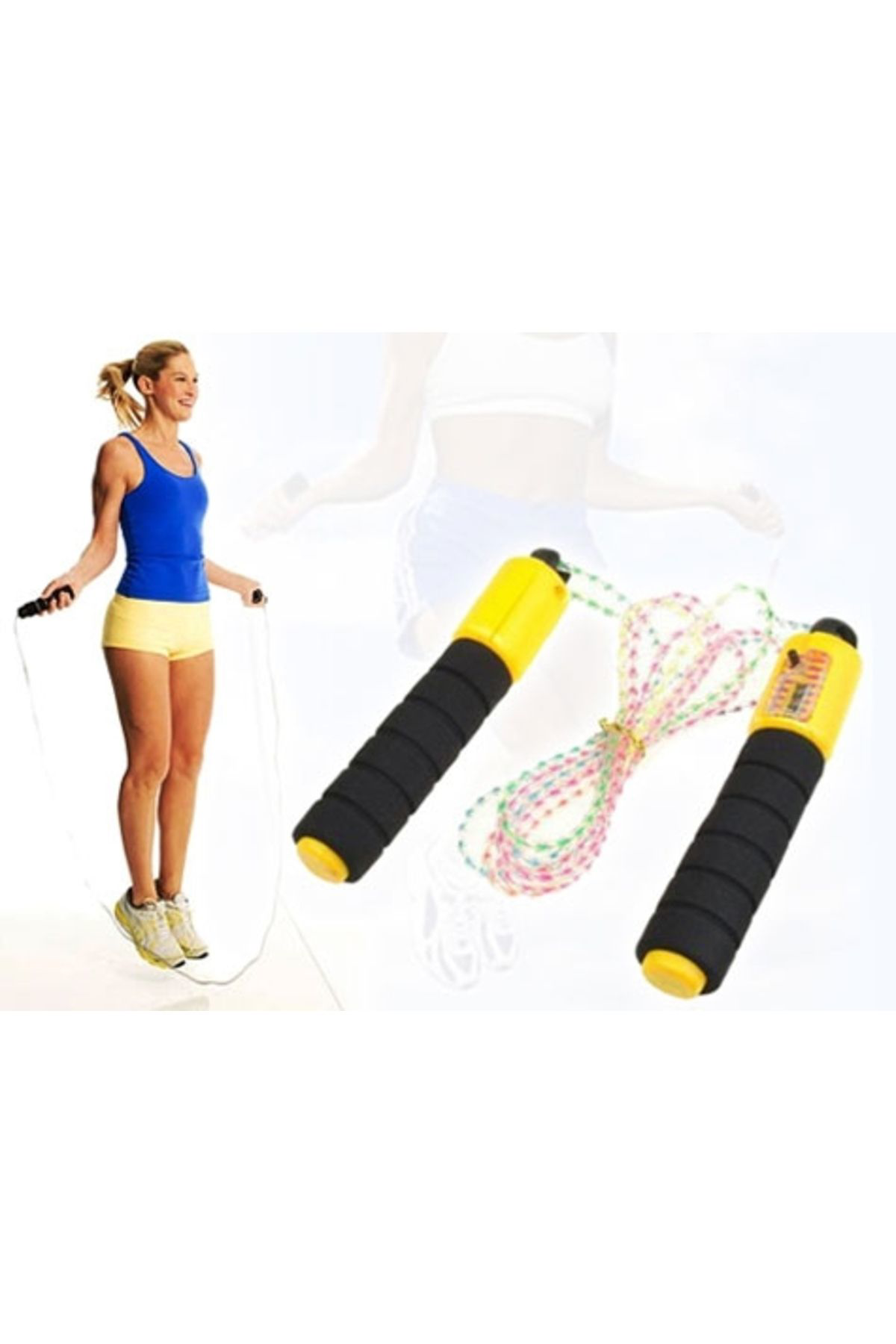 Ok Aksesuar Sayaçli İp Atlama Halati Go50606780790 Ok Aksesuar Sayaçli İp Atlama Halati Go50606780790