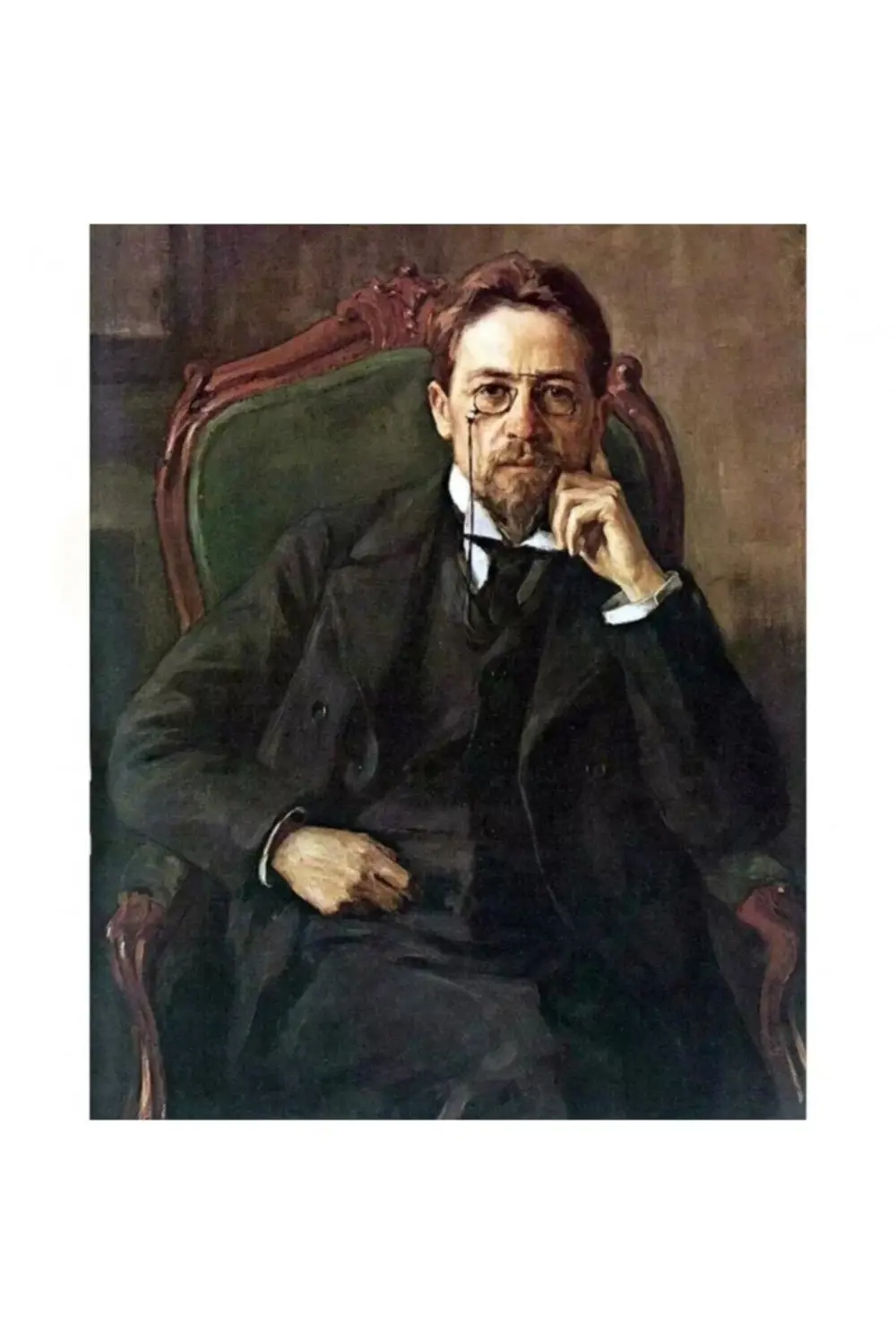 Sayılarla Boyama Seti Çerçeveli Kasnaklı Çehov Hikayesi 50 x 65 c