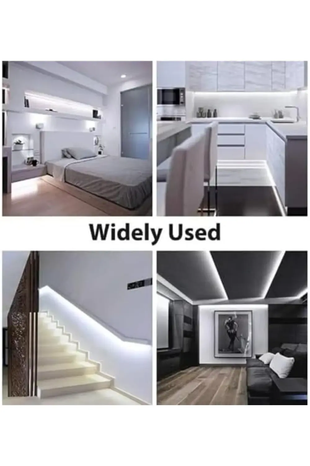 Sb-6501 Şerit Led Işık Aydınlatma Seti Aç/kapa Butonlu, Adaptörlü