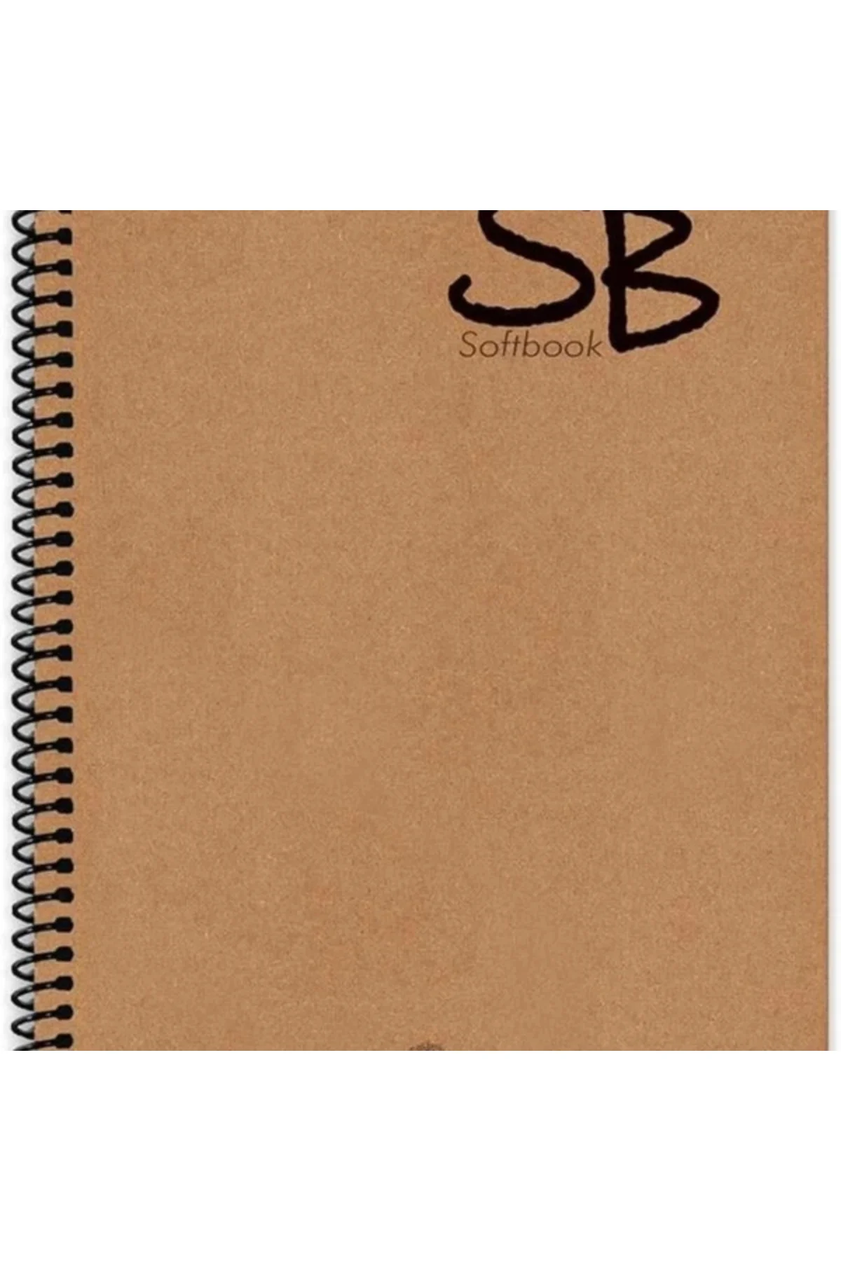 Sb A5 140 Sf. Defter Kraft Kapak Spiralli Hafif Kağıt Kareli 70 Yp