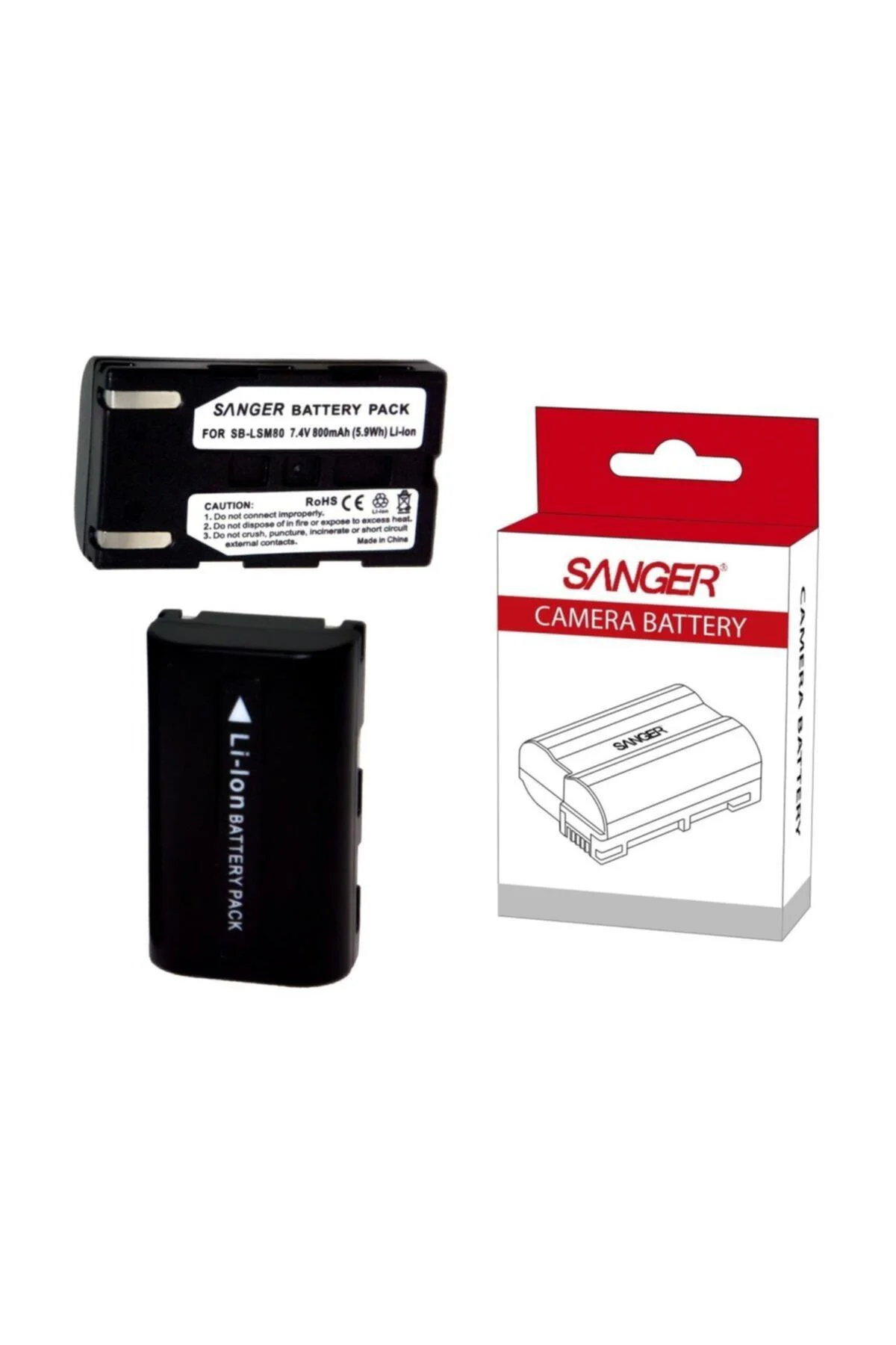 Sb-lsm80 Kamera Bataryaları, Pil