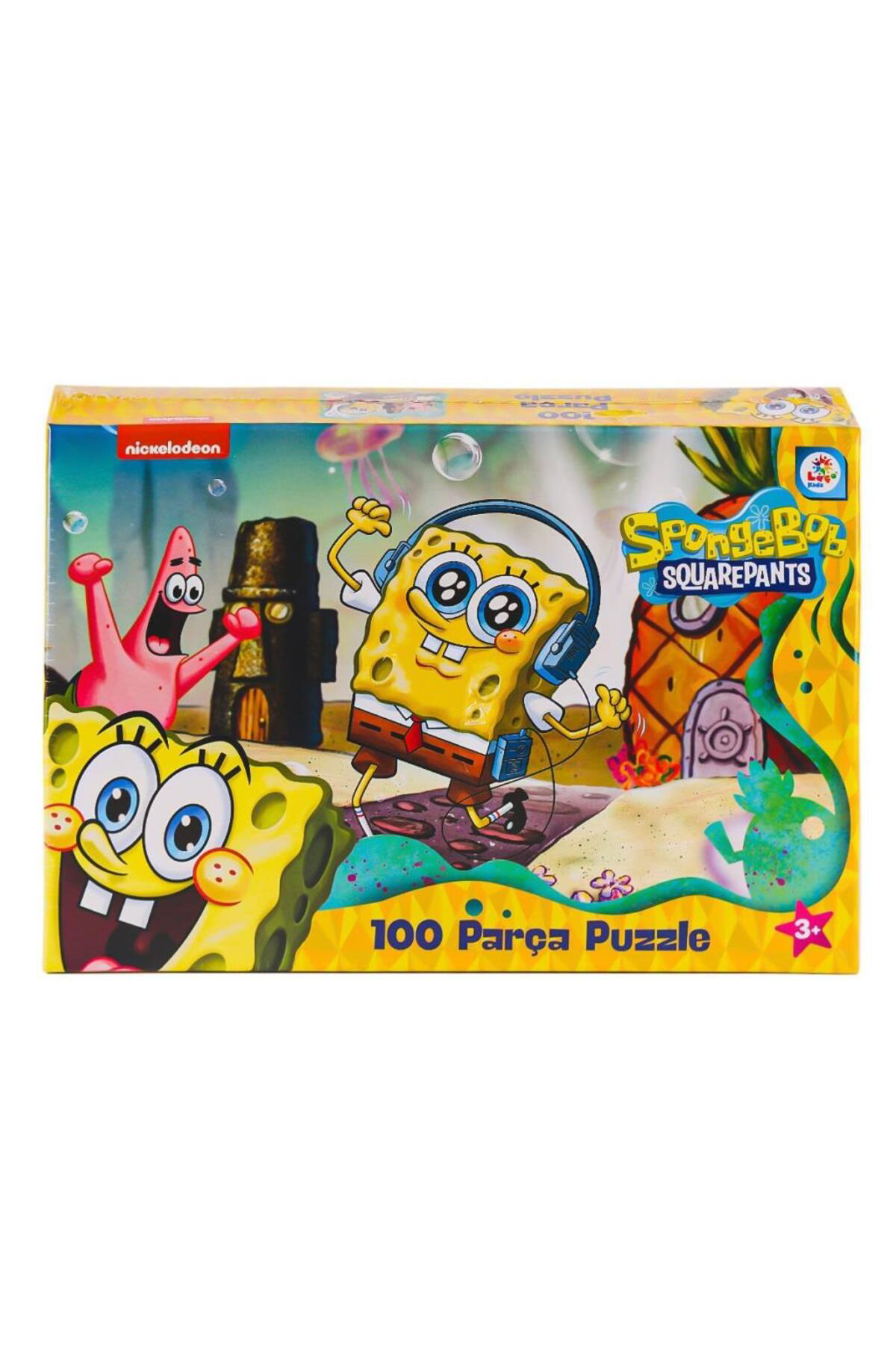 Nessiworld Sb0049 Spongebob 100 Parça Puzzle -Laçokids